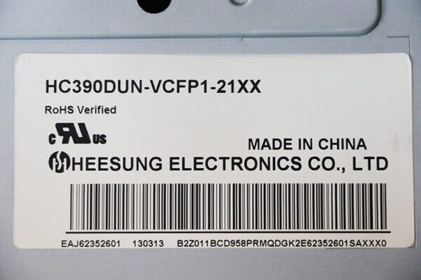 HC390DUN-VCFP1-21XX Матрица для LG 39LN5100 в наличии купить