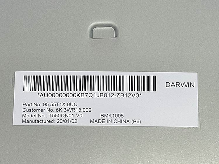 T550QN01 V0 Матрица Xiaomi L55M5-AB